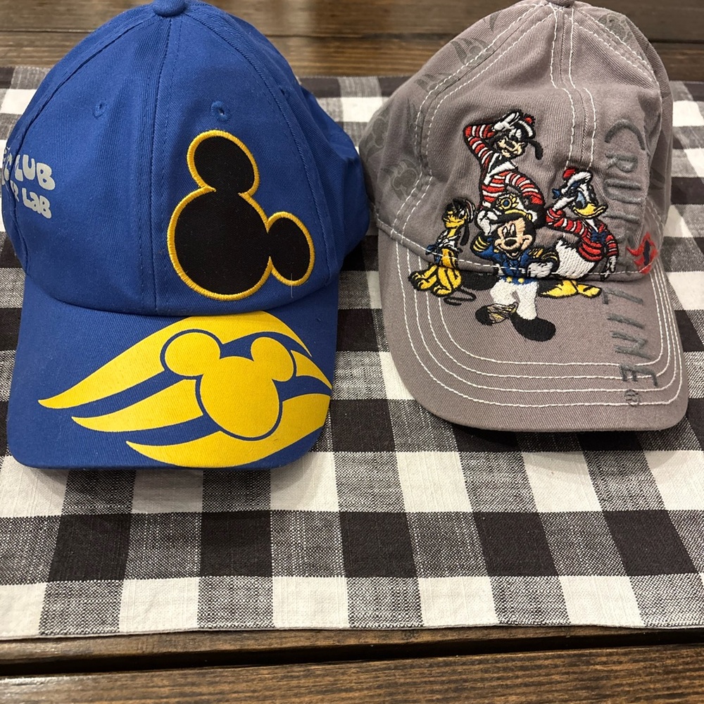 Disney Cruise Line Youth Ball-cap Hat Set